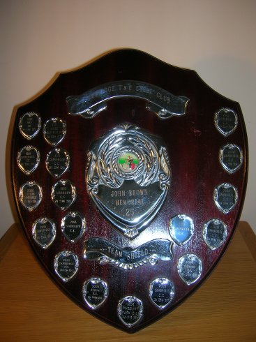 John Brown Memorial Team Shield John Brown Memorial Team Shield